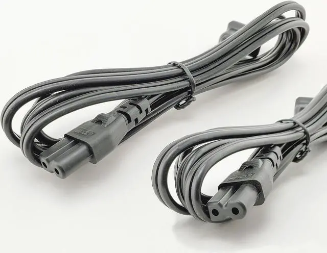 Alt view image 2 of 5 - Lot of 2 AC Power Cord for Comcast Cable Box Directv Dish DVR 6 feet