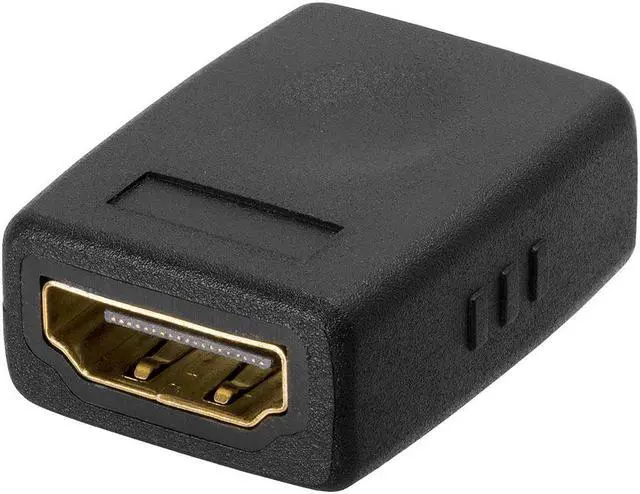 Alt view image 6 of 16 - Monoprice HDMI Coupler (Female to Female) Gold Plated, HDMI Cable Extension Connector