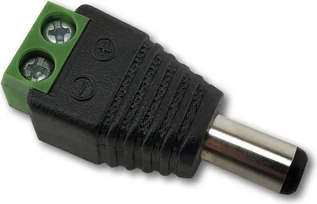 Alt view image 6 of 6 - Pack of 10 Male 12V DC Power Connectors 5.5mm Jack Adapter by SatelliteSale