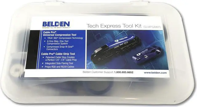 Alt view image 4 of 5 - Belden Tech Express Tool Kit (SLMPSAKIT)