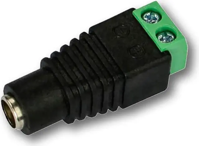 Alt view image 2 of 5 - Pack of 10 Female 12V DC Power Connectors 5.5mm Jack Adapter by SatelliteSale
