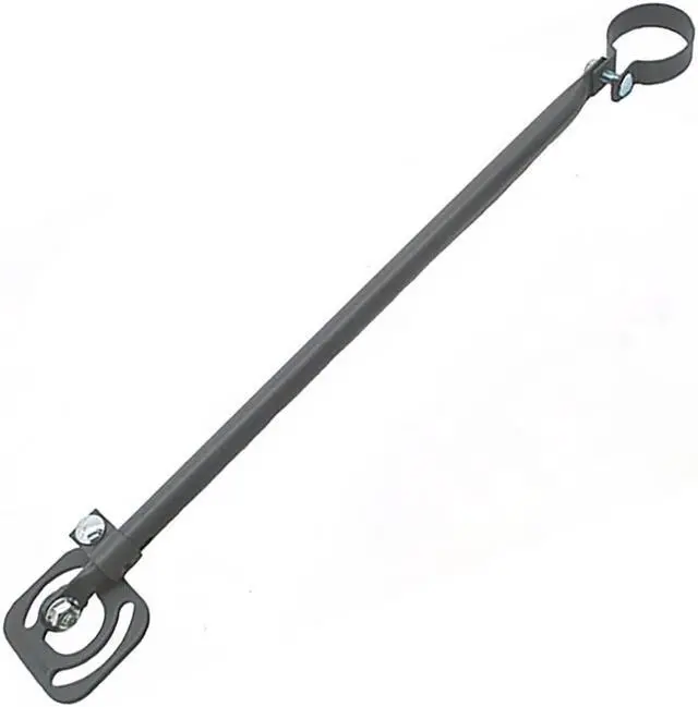 Alt view image 6 of 8 - 2 Support Arms Monopoles Braces DirecTV KA/KU Slimline Dish Antenna Long/Short