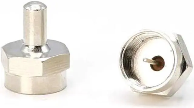 Alt view image 2 of 5 - 25 Pieces F Type 75 Ohm Terminator Coaxial Satellite TV RF Port End Caps