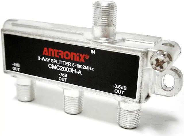 Alt view image 2 of 5 - Antronix 3-Way Coaxial Cable Splitter CMC2003H-A