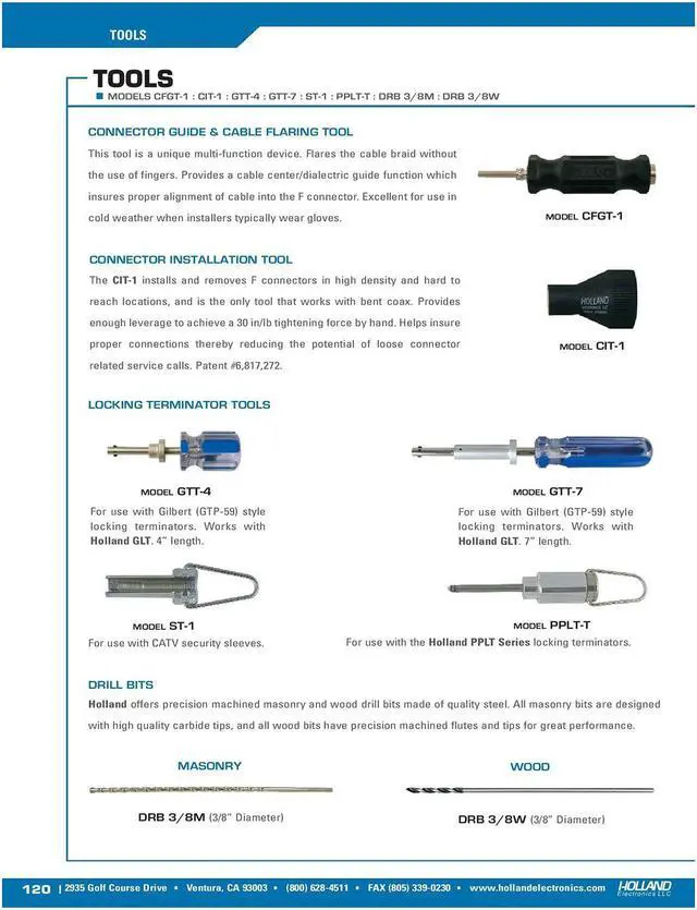 Alt view image 5 of 6 - F-Connector Installation & Removal Tool