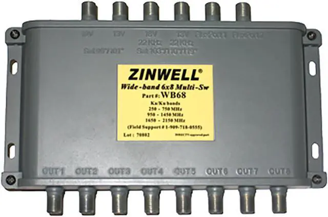 Main image of DirecTV WB68 DTV 6x8 Switch for HD Antenna