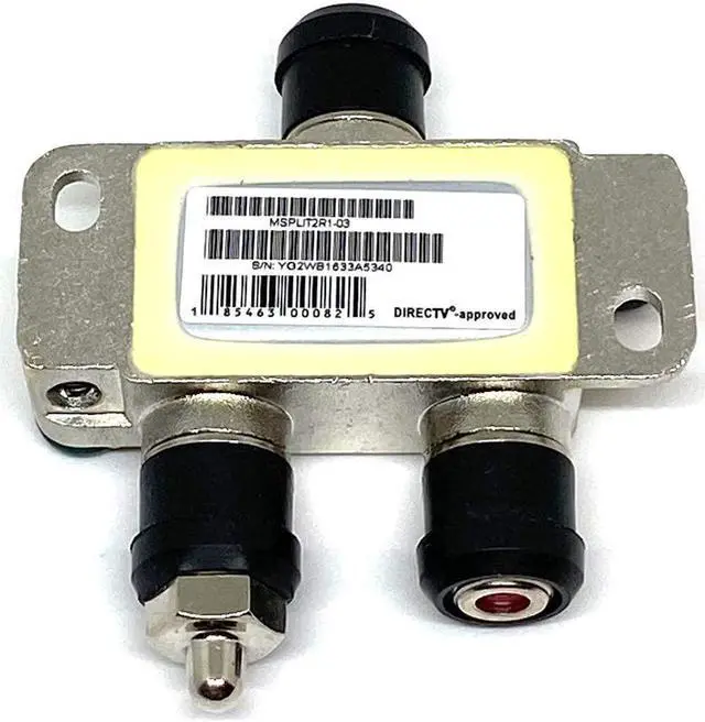 Alt view image 2 of 5 - Directv Msplit2r1-03 Approved 2-Way Wide Band SWM Splitter