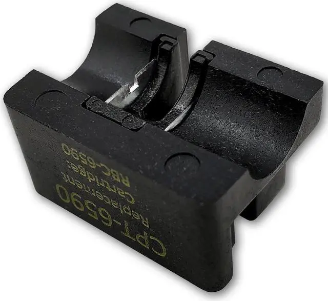 Alt view image 5 of 8 - CablePrep RBC-6590 Replacement Blade Cartridge For CPT and Super CPT strippers RG6 RG59