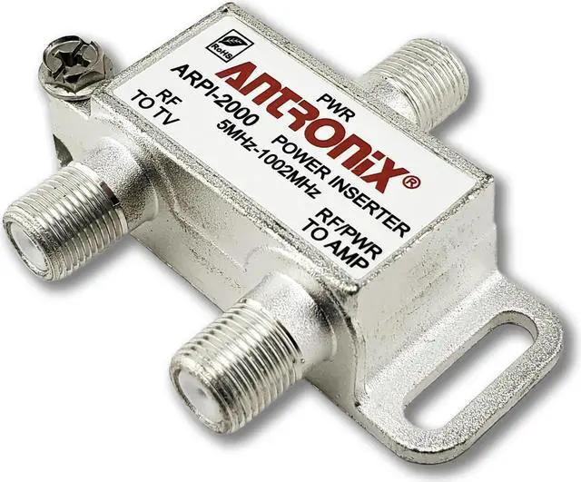 Alt view image 3 of 8 - Antronix ARPI-2000 Drop Power Inserter Power Bringing Coaxial Splitter