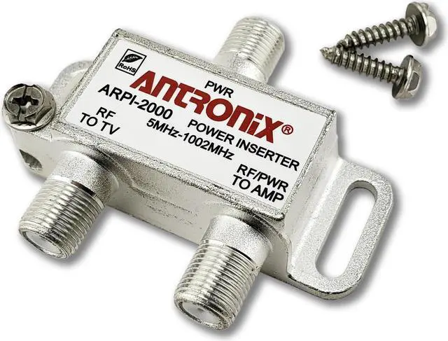 Alt view image 5 of 8 - Antronix ARPI-2000 Drop Power Inserter Power Bringing Coaxial Splitter