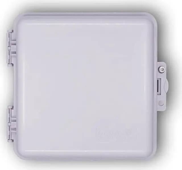 Alt view image 2 of 7 - Extreme Broadband Weather Proof Premise Enclosure 9 x 9 x 4 Amphenol IPE994-LTC