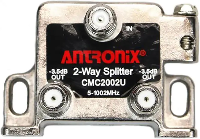 Main image of Antronix CMC2002U Universal 2-Way Splitter (Nickel Alloy)