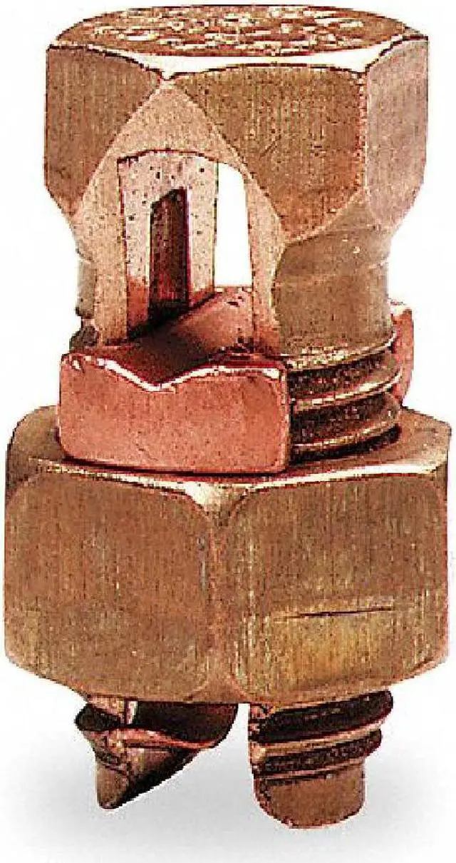 Alt view image 3 of 5 - 5 Pack High Strength Split Bolt Connectors 4 Gauge 8 Gauge Solid UL Listed SB-4