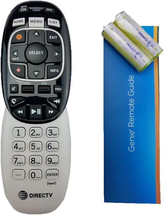 Alt view image 2 of 7 - 40 DIRECTV RC73 IR/RF REMOTE CONTROL FOR GENIE HR44 & CLIENT C41 W/BATTERIES NEW