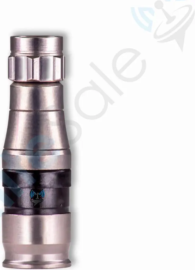 Alt view image 3 of 7 - SatelliteSale Indoor/Outdoor Fittings Coaxial Connectors for RG-11 Coax Cables Pack of 10 Pcs