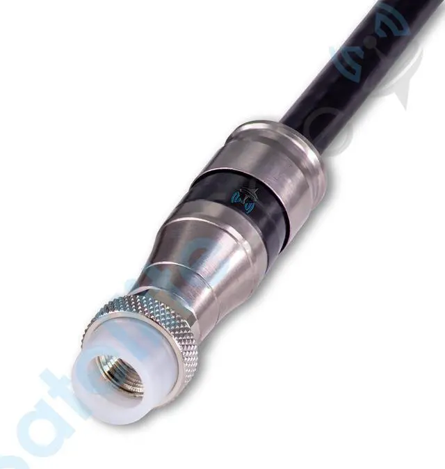 Alt view image 5 of 6 - SatelliteSale Indoor/Outdoor Coaxial F-Type Fittings Weather-Seal Connectors for RG-11 Coax Cables Pack of 4 Pcs