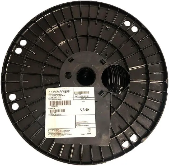 Alt view image 3 of 12 - 1000' FT Reel Commscope F677TSVM XP Plus Black Coaxial Communications Cable