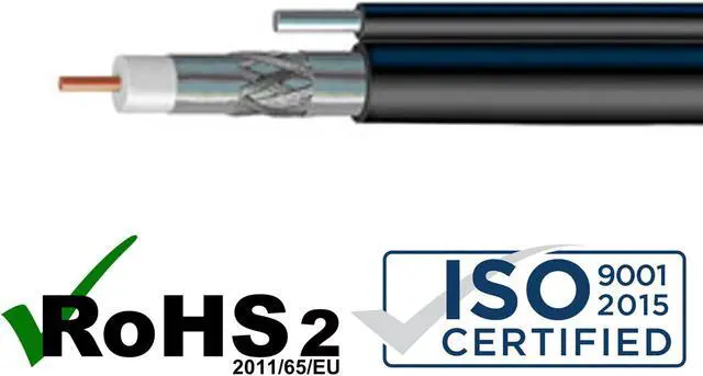 Alt view image 5 of 12 - 1000' FT Reel Commscope F677TSVM XP Plus Black Coaxial Communications Cable