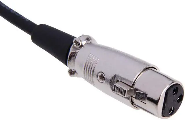 Alt view image 3 of 6 - New XLR 3 Pin Female to Right Angle 1/8 XLR3F to Right angle 3.5 mm TRS for DV camera/ microphone mic (1pcs)