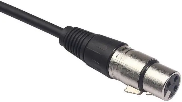 Alt view image 6 of 6 - 0.3M Wire 3 Pin Xlr Female To 3.5Mm Trs 1/8Inch Female Stereo Audio Adapter Microphone Cable (1pcs)