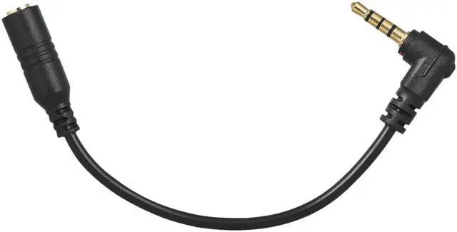 Alt view image 4 of 6 - EY S04 3.5mm 3 Pole TRS Female to 4 Pole TRRS Male Microphone Adapter Cable Audio Stereo Mic Converter for Smartphone (1pcs)