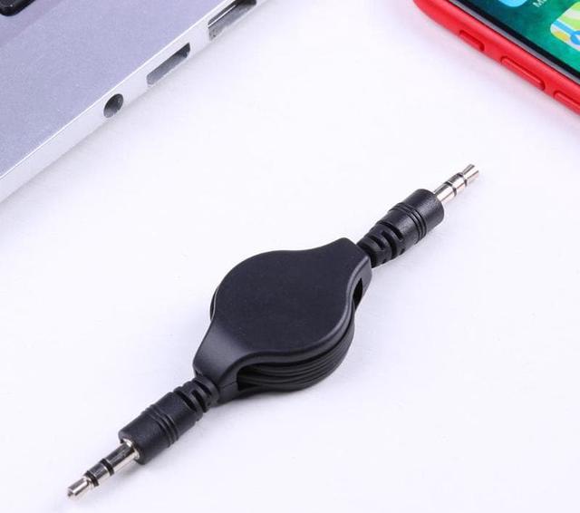 Alt view image 6 of 6 - 3.5mm TRS Flexible Stereo AUX Cable Retractable Extended Audio Cable Wire (1pcs)