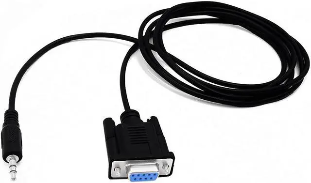 Alt view image 3 of 6 - DB9 9 Pin VGA female cable ,DB 9 Female to TRS 3.5mm (1/8in) TRS Stereo Male Serial Data Cable 6 Feet (1pcs)