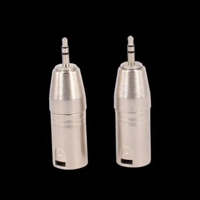 Alt view image 6 of 6 - 3.5mm Jack Male To XLR 3 Pin Male Stereo Plug Shielded Microphone Mic Cable TRS Cable Adapter (1pcs)