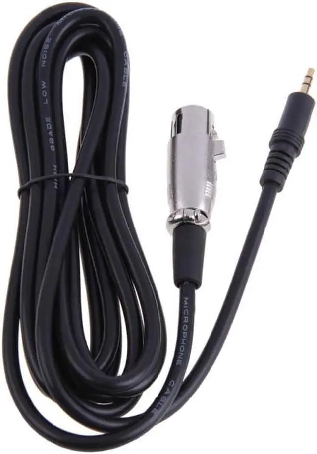 Alt view image 4 of 5 - XLR Female Pins for Right Angle 1/8 XLR3F 3 Right angle 3.5mm TRS for DV Camera / Microphone mic (1pcs)
