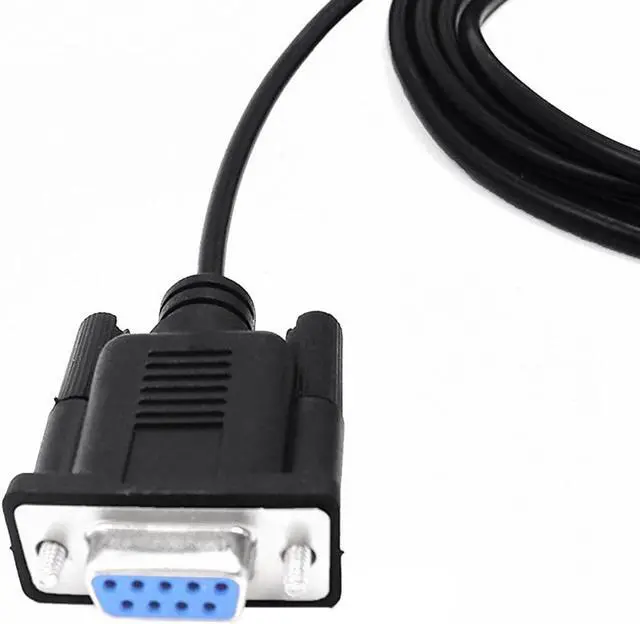 Alt view image 4 of 6 - DB9 9 Pin VGA female cable ,DB 9 Female to TRS 3.5mm (1/8in) TRS Stereo Male Serial Data Cable 6 Feet (1pcs)
