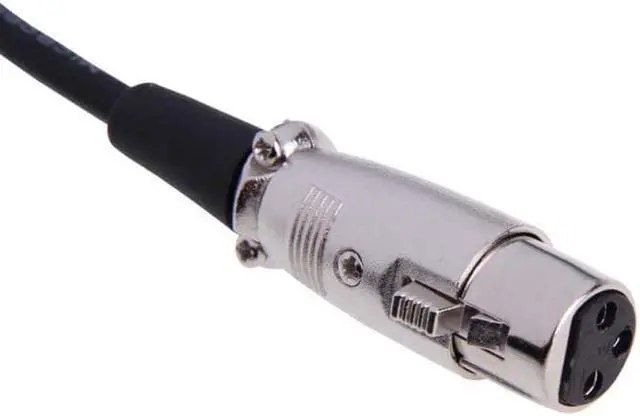 Alt view image 5 of 5 - XLR Female Pins for Right Angle 1/8 XLR3F 3 Right angle 3.5mm TRS for DV Camera / Microphone mic (1pcs)