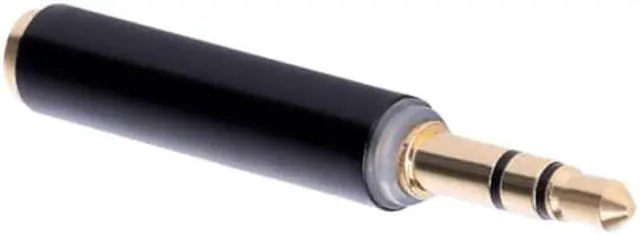 Alt view image 4 of 5 - 3.5mm TRS Male To Female TRRS Audio Stereo Adapter Connectors 3.5mm 3 Pole Male To 3.5mm 4 Pole Female Adapter (1pcs)
