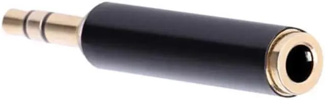Alt view image 2 of 5 - 3.5mm TRS Male To Female TRRS Audio Stereo Adapter Connectors 3.5mm 3 Pole Male To 3.5mm 4 Pole Female Adapter (1pcs)