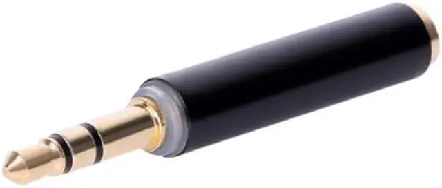 Alt view image 3 of 5 - 3.5mm TRS Male To Female TRRS Audio Stereo Adapter Connectors 3.5mm 3 Pole Male To 3.5mm 4 Pole Female Adapter (1pcs)