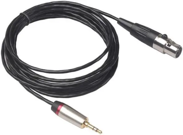 Alt view image 6 of 6 - Mini XLR 3Pin Female to 3.5mm TRS Male Plug Audio Microphone Cable Wire For SLR camera (1pcs)