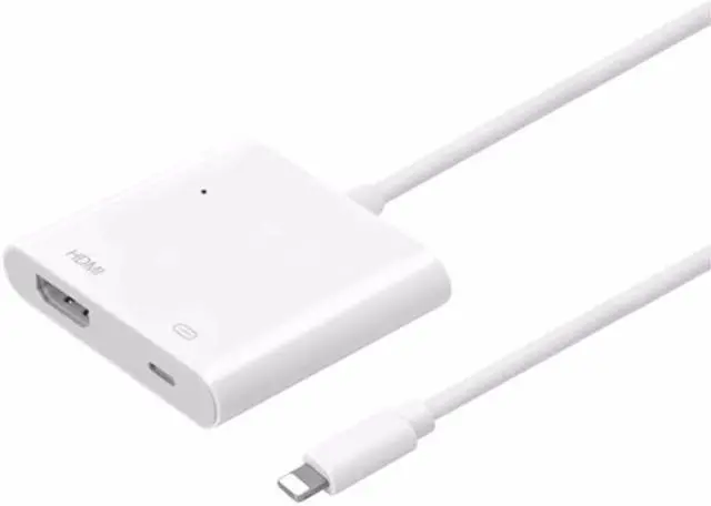 Alt view image 3 of 6 - Light to AV HDMI/HDTV TV Digital Cable Adapter For iPhone to HDMI Converter For iPhone 7 6 5 5s For Lightning Digital AV Adaptor