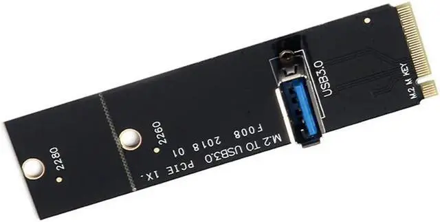 Alt view image 3 of 4 - NGFF M.2 To USB3.0 Computer Extension Cord Mining Module PCI-E 16X 5Gbp/S Expansion Card for BTC LTC Miner