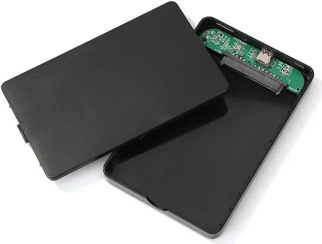 Alt view image 5 of 6 - 2.5 inch Hard Drive Enclosure USB 3.1 Type C SATA 3 HDD SSD Case Caddy 6GB/S High Speed Support 8TB Hard Disk(Type-C to USB3.1)