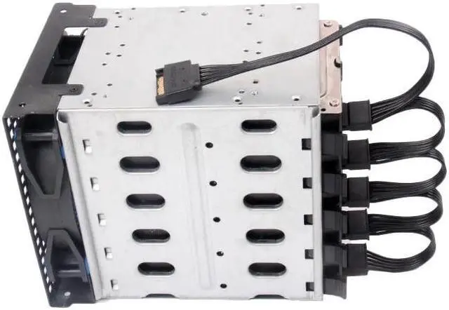 Alt view image 4 of 6 - SATA Power Cable for HDD 15Pin SATA male to 5 ports SATA female SATA Computer Hard Drive Cable HDD Cage Caddy Power Female Cable