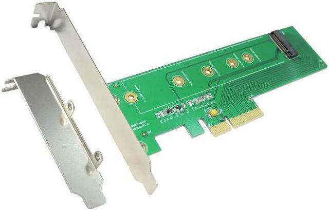 Alt view image 2 of 6 - Add on Card PCIE TO M2 Adapter M.2 NGFF M key NVMe to PCI e 3.0 x4 Adapter PCI Express Adapter for 22110 2280 2260 2242 2230 SSD