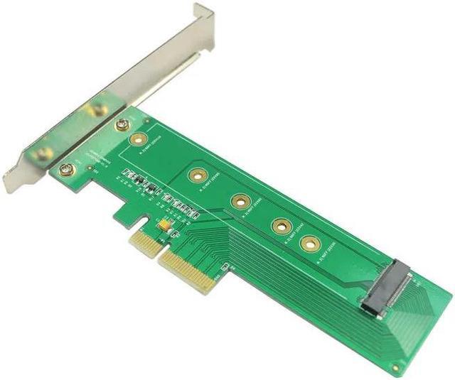 Alt view image 4 of 6 - Add on Card PCIE TO M2 Adapter M.2 NGFF M key NVMe to PCI e 3.0 x4 Adapter PCI Express Adapter for 22110 2280 2260 2242 2230 SSD