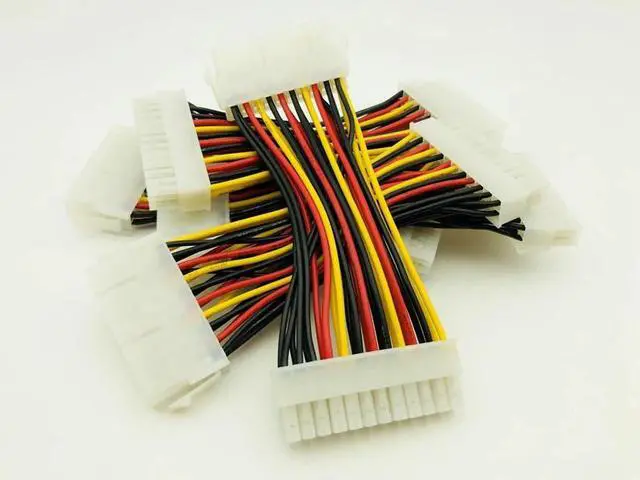 Alt view image 6 of 6 - 5PCS 24P to 20P Power Cable 24 pin to 20 pin Motherboard Power Adapter Convert Cable Computer Accessories Computer Cables for PC