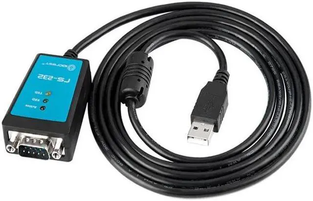 Alt view image 2 of 6 - 1.8M FTDI Chips USB 2.0 to DB9 RS232 Serial Cable Converter with Magnetic Ring