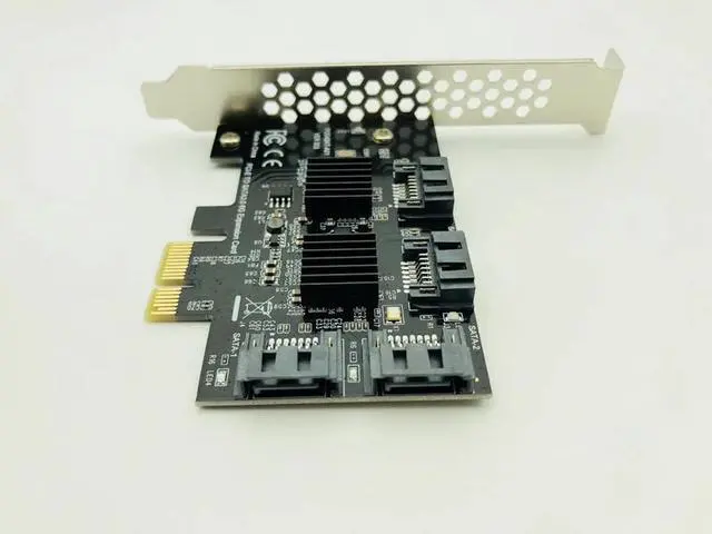 Alt view image 5 of 6 - PCIE to SATA Card/HUB/Controller SATA3 PCI E/PCIE SATA 3 PCI Express SATA 4Port Multiplier Expansion Adapter