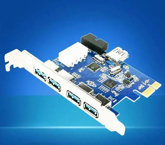 Main image of Mainboard CPU Graphics Card Extention Cables PCI-E 1X to 16X Extender Riser Card SATA 4P Power Cable 4P Adapter Cable