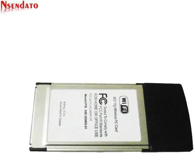 Alt view image 5 of 6 - 802.11g 54g Wireless Wifi Lan Express PC Card Hot Swap with PCMCIA Port