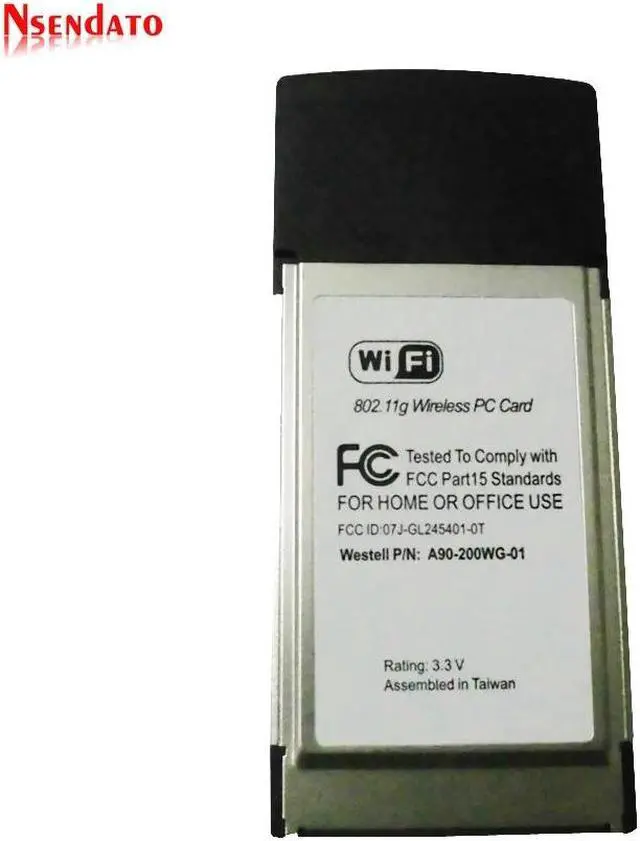 Alt view image 4 of 6 - 802.11g 54g Wireless Wifi Lan Express PC Card Hot Swap with PCMCIA Port