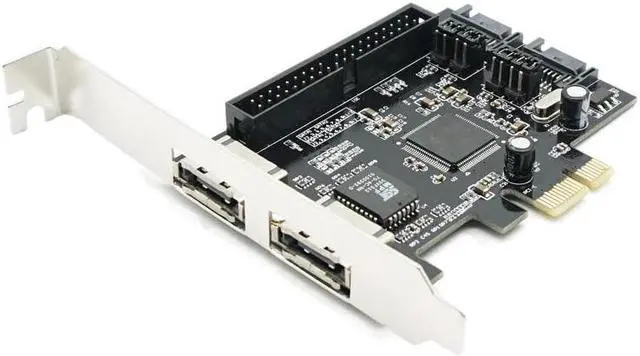 Main image of Combo SATAII +IDE PCI-Express RAID Controller Card 1Port IDE+2 port sata +2 port esata Card for PC/desktop laptop