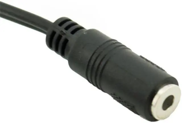 Alt view image 12 of 12 - ABKT 3.5mm Mini 1/8 inch TRS Stereo Female Jack to Dual 1/4 6.35mm Male Plug Mono TS Right Angle Audio Adapter Y Splitter Cabl