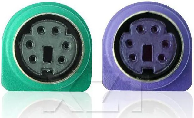 Alt view image 13 of 16 - For Keyboard Mouse Scanner USB Male to 6Pin 6 Pin PS2 PS/2 Female Extension Cable Y Splitter Adapter Connector